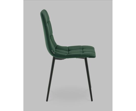 Стул Одди NEW велюр зелёный, изображение 4 | Интернет магазин мебели и декора LifeDekor