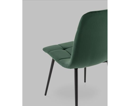 Стул Одди NEW велюр зелёный, изображение 7 | Интернет магазин мебели и декора LifeDekor