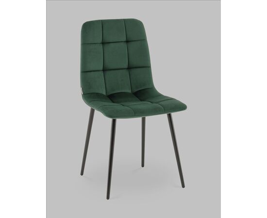 Стул Одди NEW велюр зелёный, изображение 2 | Интернет магазин мебели и декора LifeDekor