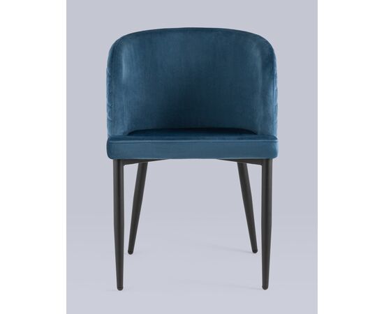 Стул Оскар велюр сине-зеленый, изображение 5 | Интернет магазин мебели и декора LifeDekor