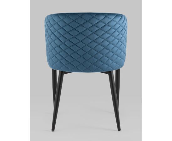 Стул Оскар велюр сине-зеленый, изображение 7 | Интернет магазин мебели и декора LifeDekor