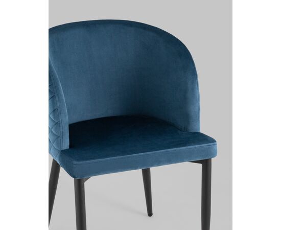 Стул Оскар велюр сине-зеленый, изображение 10 | Интернет магазин мебели и декора LifeDekor