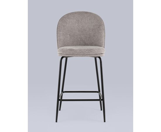 Стул полубарный Echo светло-серый, изображение 3 | Интернет магазин мебели и декора LifeDekor