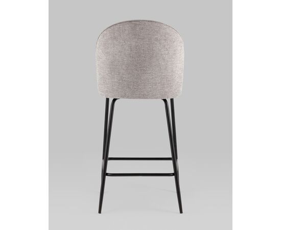 Стул полубарный Echo светло-серый, изображение 5 | Интернет магазин мебели и декора LifeDekor