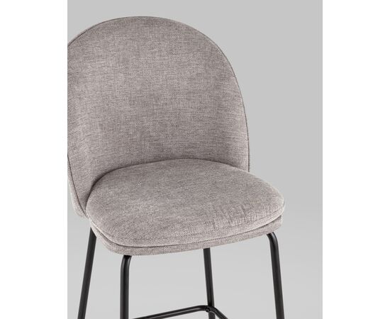 Стул полубарный Echo светло-серый, изображение 8 | Интернет магазин мебели и декора LifeDekor