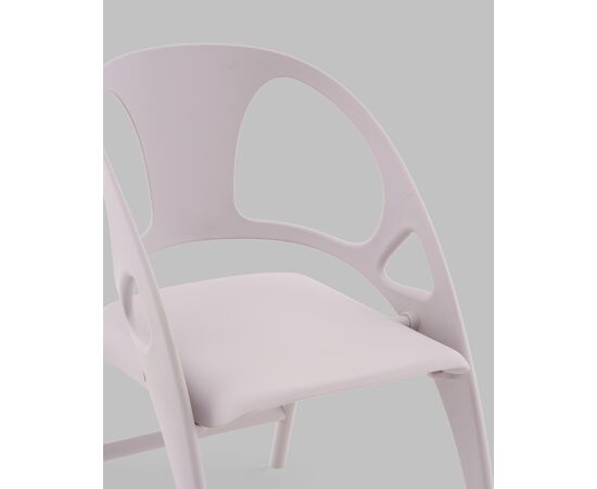 Стул складной Liara пластик нежно-фиолетовый, изображение 8 | Интернет магазин мебели и декора LifeDekor