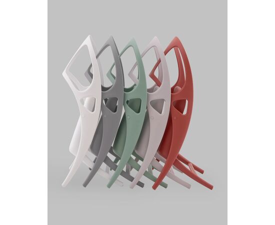 Стул складной Liara пластик нежно-фиолетовый, изображение 9 | Интернет магазин мебели и декора LifeDekor