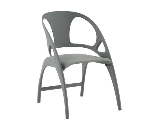 Стул складной Liara пластик серый | Интернет магазин мебели и декора LifeDekor