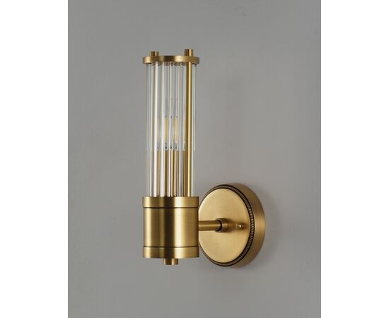 Светильник настенный Moderli V11020-1W Brass | Интернет магазин мебели и декора LifeDekor
