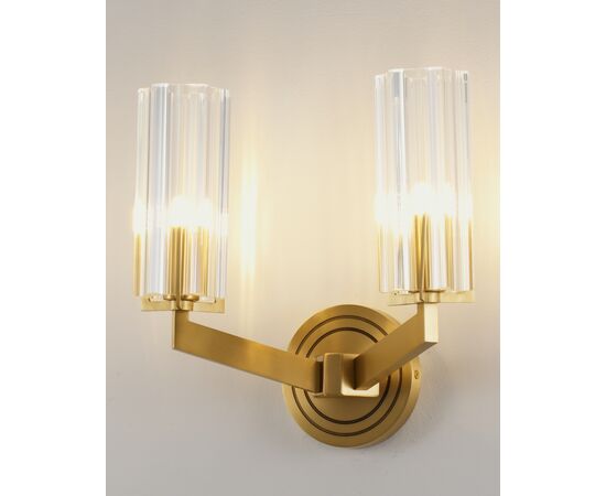 Светильник настенный Moderli V11073-2W Brass, изображение 10 | Интернет магазин мебели и декора LifeDekor