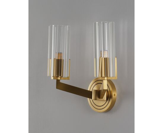 Светильник настенный Moderli V11073-2W Brass, изображение 7 | Интернет магазин мебели и декора LifeDekor