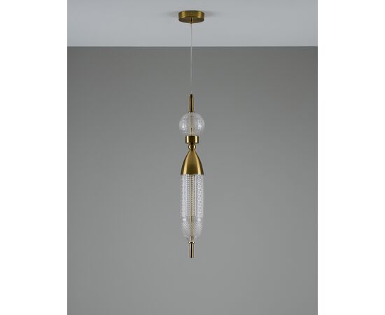 Светильник подвесной светодиодный Moderli V10916-PL Candle, изображение 4 | Интернет магазин мебели и декора LifeDekor