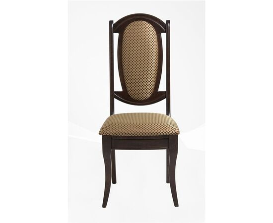 Стул Королевский (Венге/ткань Атина 22/1 (Квадраты темные)), изображение 2 | Интернет магазин мебели и декора LifeDekor