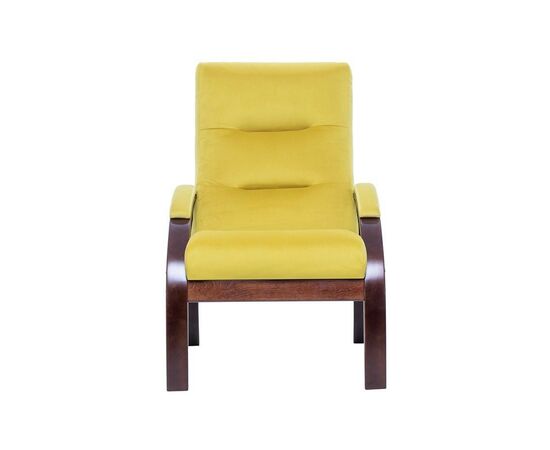 Кресло Лион (Орех текстура/ткань V 28), изображение 2 | Интернет магазин мебели и декора LifeDekor