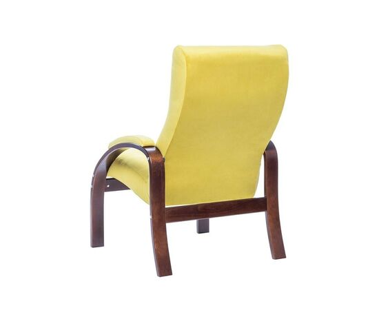 Кресло Лион (Орех текстура/ткань V 28), изображение 4 | Интернет магазин мебели и декора LifeDekor