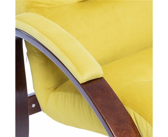 Кресло Лион (Орех текстура/ткань V 28), изображение 5 | Интернет магазин мебели и декора LifeDekor