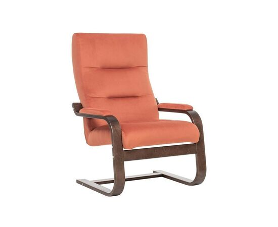 Кресло Оскар (Орех текстура/ткань V 39) | Интернет магазин мебели и декора LifeDekor