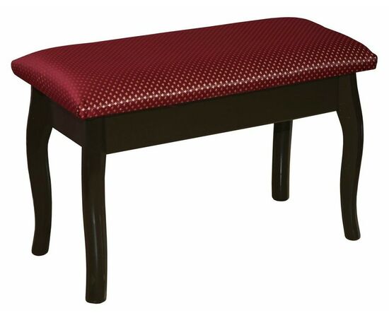 Банкетка из массива березы (Морис 06 бордо/30-3) Венге | Интернет магазин мебели и декора LifeDekor