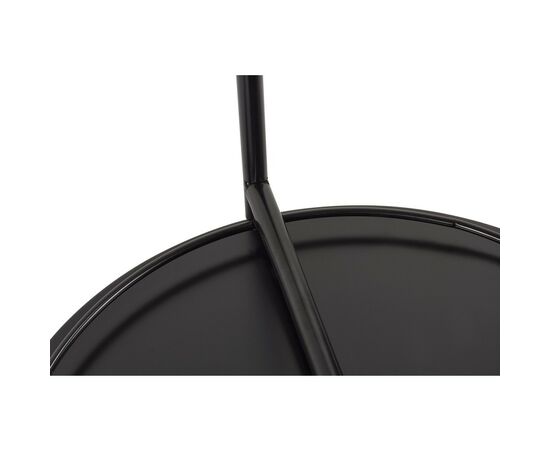 Кофейный столик Moon 45x51см, чёрный, изображение 4 | Интернет магазин мебели и декора LifeDekor