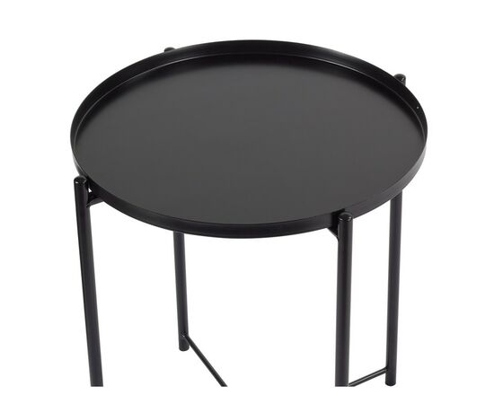 Кофейный столик Moon 45x51см, чёрный, изображение 2 | Интернет магазин мебели и декора LifeDekor