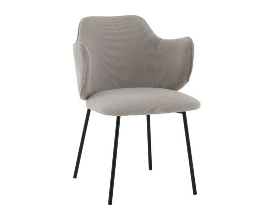 Стул Джиннет велюр светло-серый | Интернет магазин мебели и декора LifeDekor