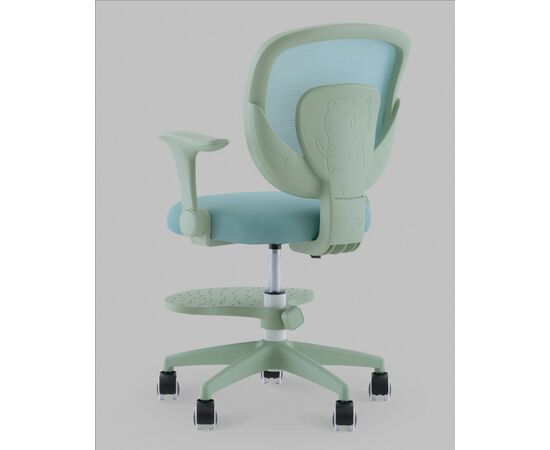 Кресло TopChairs Mila голубой, изображение 6 | Интернет магазин мебели и декора LifeDekor