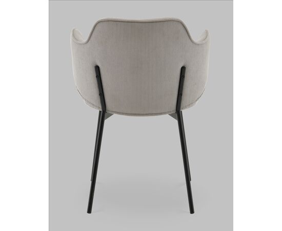 Стул Джиннет велюр светло-серый, изображение 6 | Интернет магазин мебели и декора LifeDekor