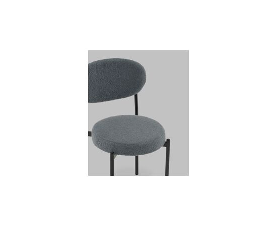 Стул Бриф DD букле темно-серый 4 шт., изображение 8 | Интернет магазин мебели и декора LifeDekor