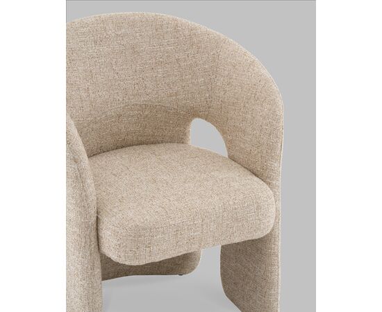 Кресло Bors кремовый, изображение 8 | Интернет магазин мебели и декора LifeDekor