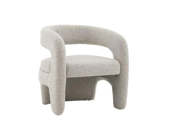 Кресло лаунж Bones серебристый | Интернет магазин мебели и декора LifeDekor