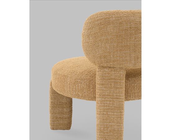 Кресло лаунж Fani горчичный, изображение 7 | Интернет магазин мебели и декора LifeDekor