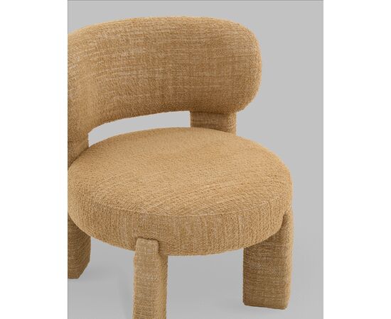 Кресло лаунж Fani горчичный, изображение 8 | Интернет магазин мебели и декора LifeDekor