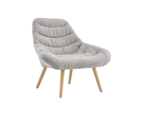 Кресло Олби Страйпс светло-серый | Интернет магазин мебели и декора LifeDekor