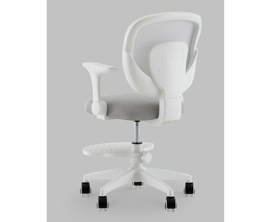 Кресло TopChairs Mila серый, изображение 5 | Интернет магазин мебели и декора LifeDekor