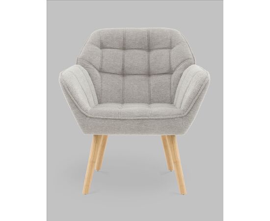 Кресло Вэйл светло-серый, изображение 3 | Интернет магазин мебели и декора LifeDekor