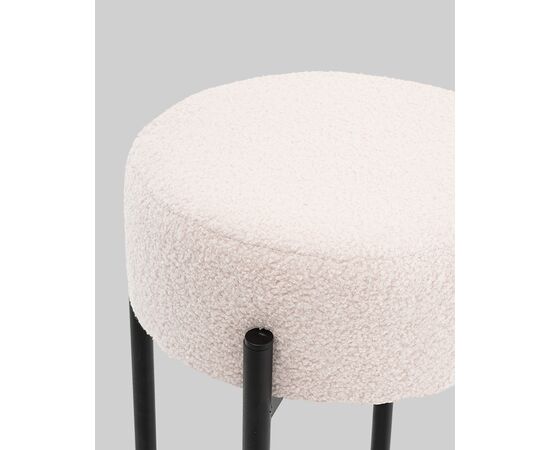 Стул барный Беккет букле бежевый, изображение 5 | Интернет магазин мебели и декора LifeDekor