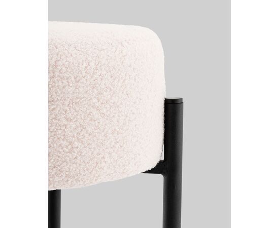 Стул барный Беккет букле бежевый, изображение 6 | Интернет магазин мебели и декора LifeDekor