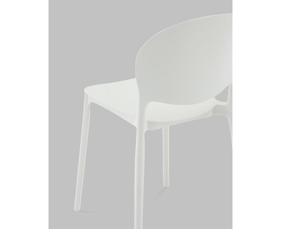 Стул Briny пластик белый, изображение 7 | Интернет магазин мебели и декора LifeDekor