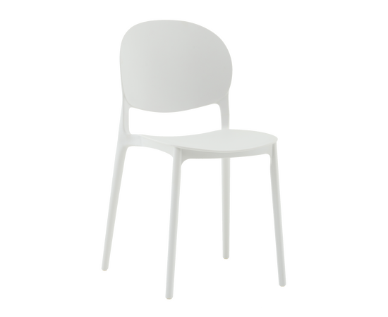Стул Briny пластик белый | Интернет магазин мебели и декора LifeDekor