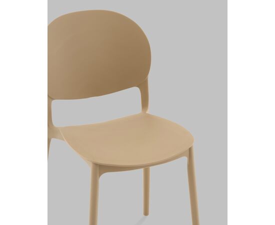 Стул Briny пластик бежевый, изображение 8 | Интернет магазин мебели и декора LifeDekor