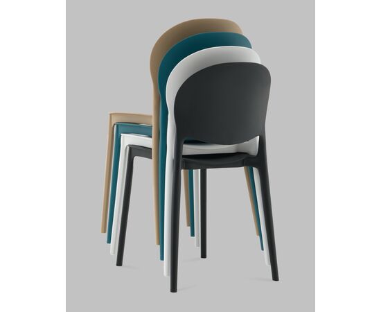 Стул Briny пластик бежевый, изображение 10 | Интернет магазин мебели и декора LifeDekor