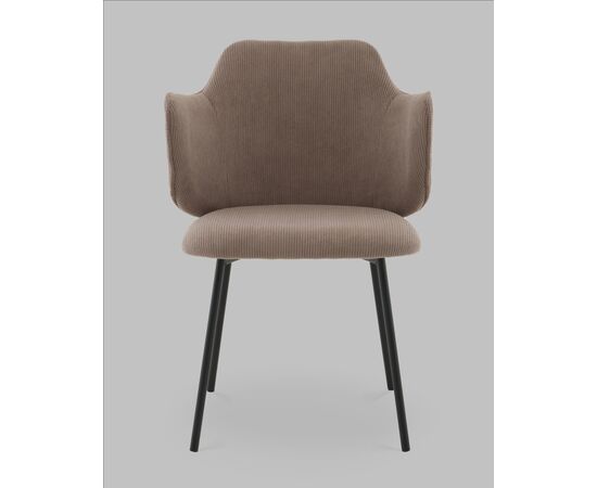 Стул Джиннет велюр капучино, изображение 3 | Интернет магазин мебели и декора LifeDekor