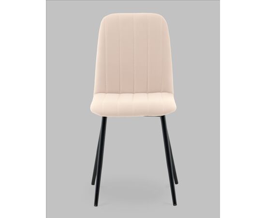 Стул Easy new велюр бежевый, изображение 3 | Интернет магазин мебели и декора LifeDekor