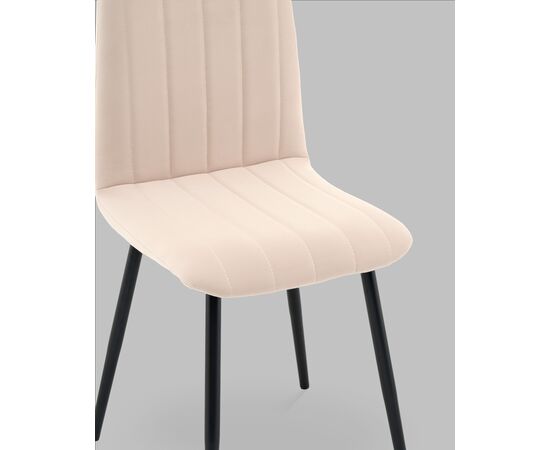 Стул Easy new велюр бежевый, изображение 7 | Интернет магазин мебели и декора LifeDekor