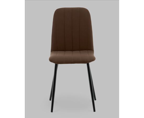 Стул Easy new велюр коричневый, изображение 3 | Интернет магазин мебели и декора LifeDekor