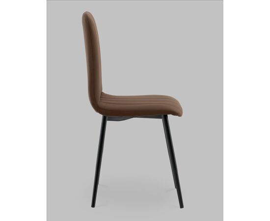 Стул Easy new велюр коричневый, изображение 4 | Интернет магазин мебели и декора LifeDekor