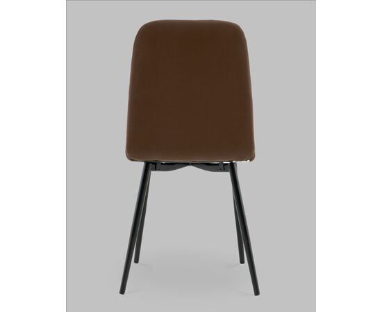 Стул Easy new велюр коричневый, изображение 5 | Интернет магазин мебели и декора LifeDekor