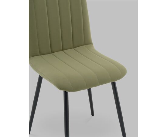 Стул Easy new велюр оливковый, изображение 8 | Интернет магазин мебели и декора LifeDekor