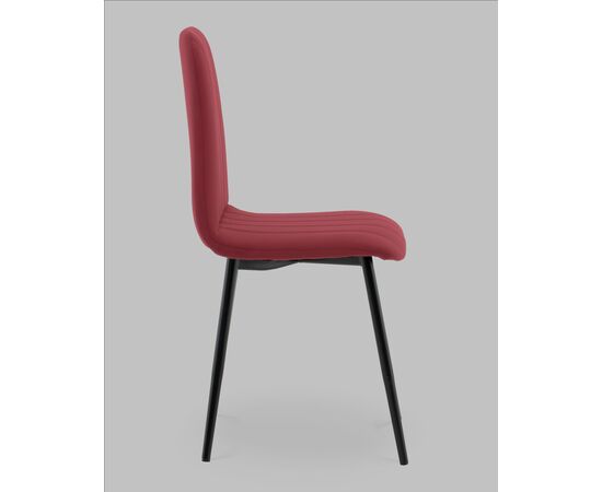 Стул Easy new велюр винный, изображение 4 | Интернет магазин мебели и декора LifeDekor