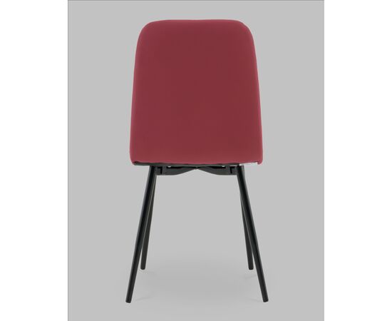 Стул Easy new велюр винный, изображение 5 | Интернет магазин мебели и декора LifeDekor